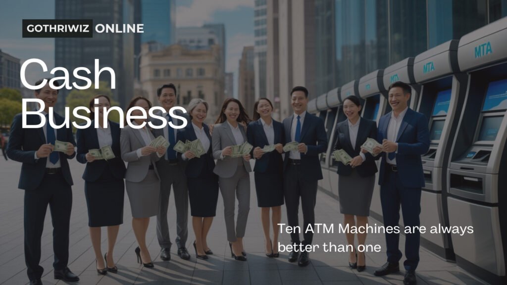 10 ATM Machines are always better than 1