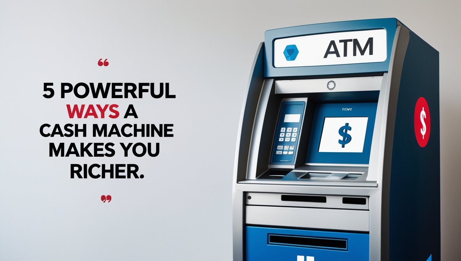 Read more about the article 5 Powerful Ways a Cash Machine Makes You Richer