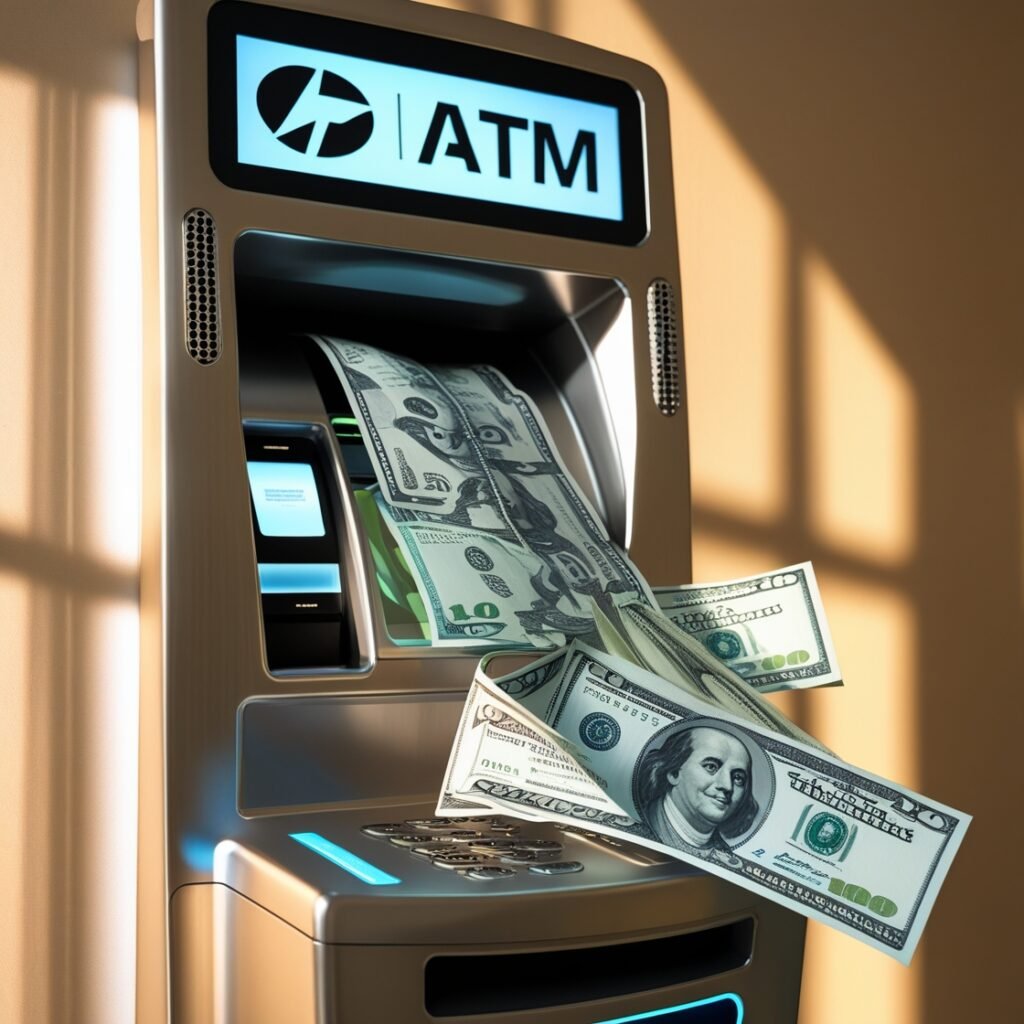 ATM Business with cash